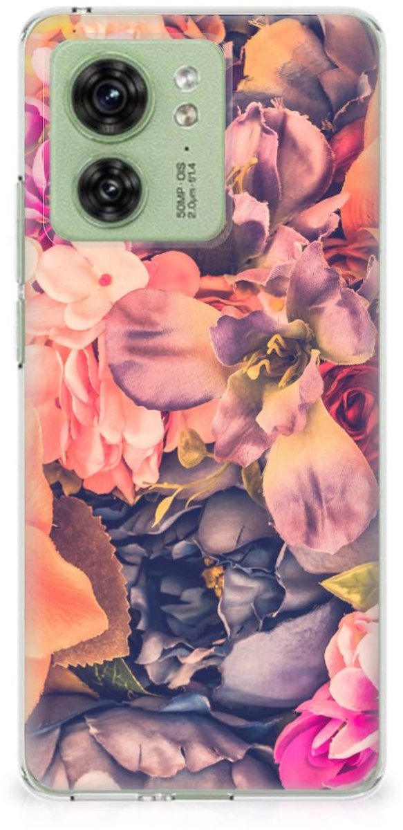 Motorola Edge 40 TPU Case Bosje Bloemen