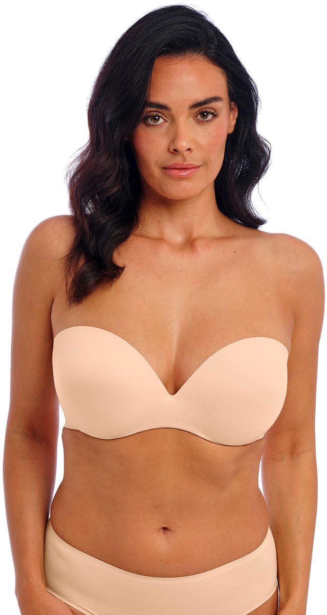 Wacoal Ines Secret Push Up Strapless BH Frappe Huid 80 D