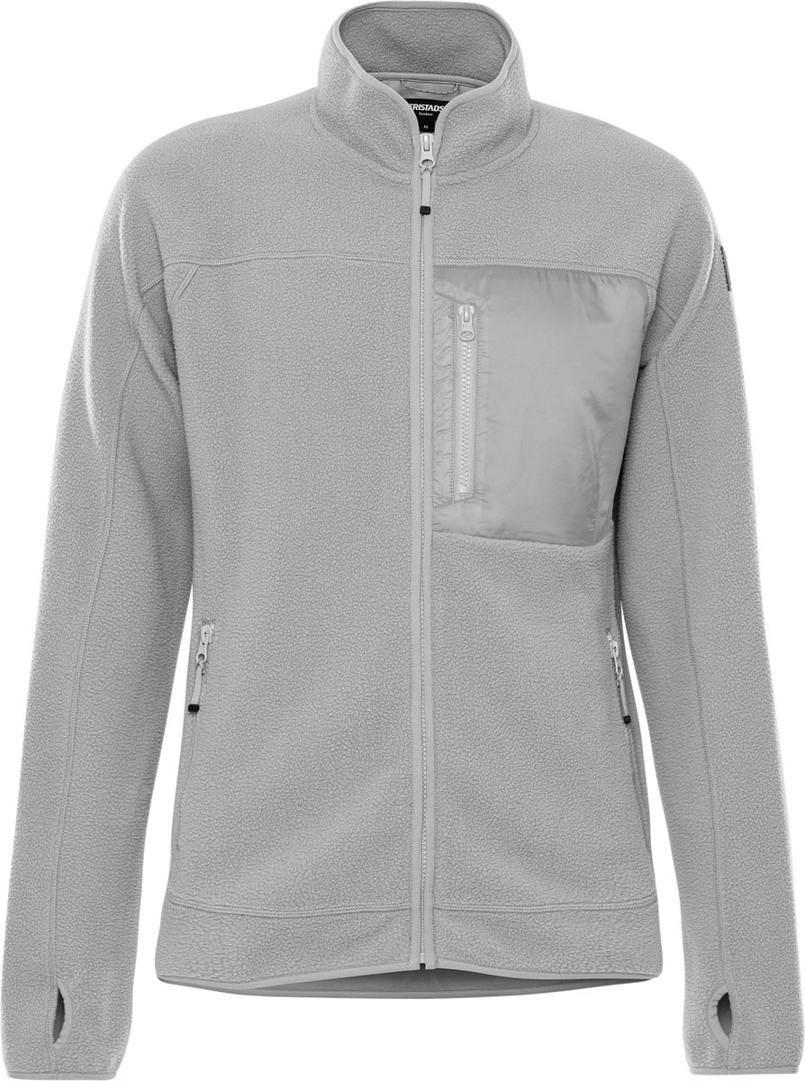 Fristads Argon micro fleecejack dames Lichtgrijs