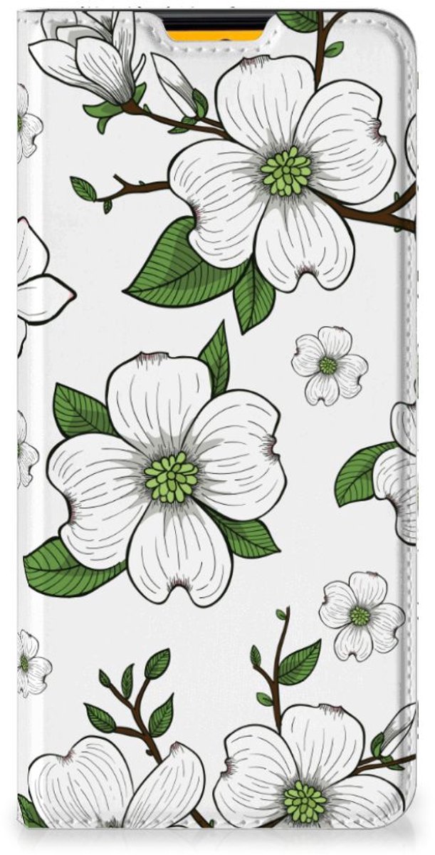 Samsung Galaxy M52 Smart Cover Dogwood Flowers