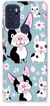 Motorola Moto G60s TPU Hoesje Hondjes