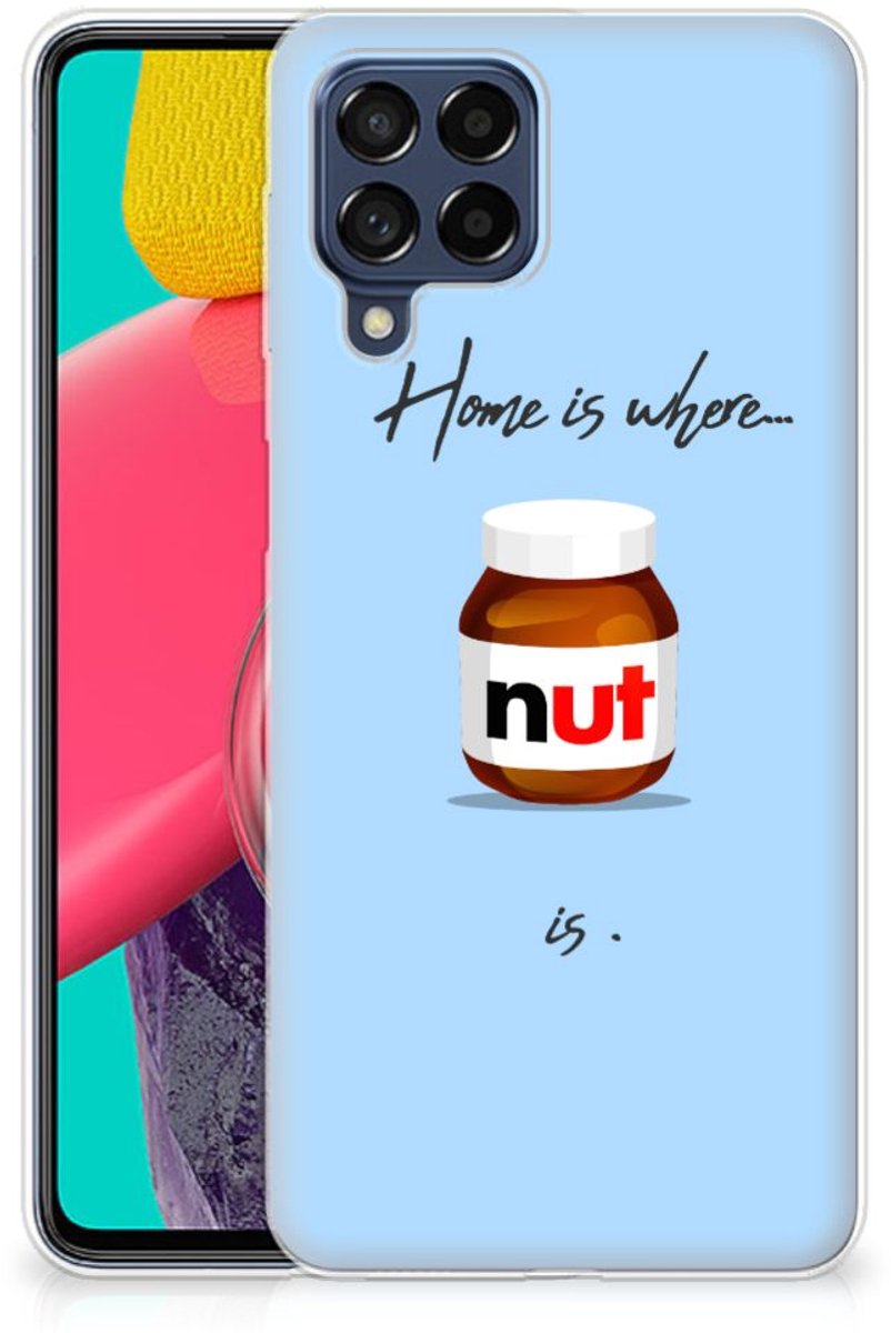 Samsung Galaxy M53 Siliconen Case Nut Home