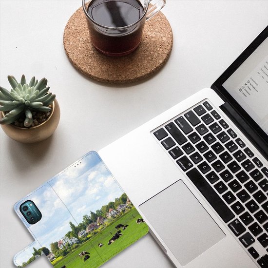 Portefeuille Book Case Nokia G11 | Coque Smartphone G21 Vaches Hollandaises