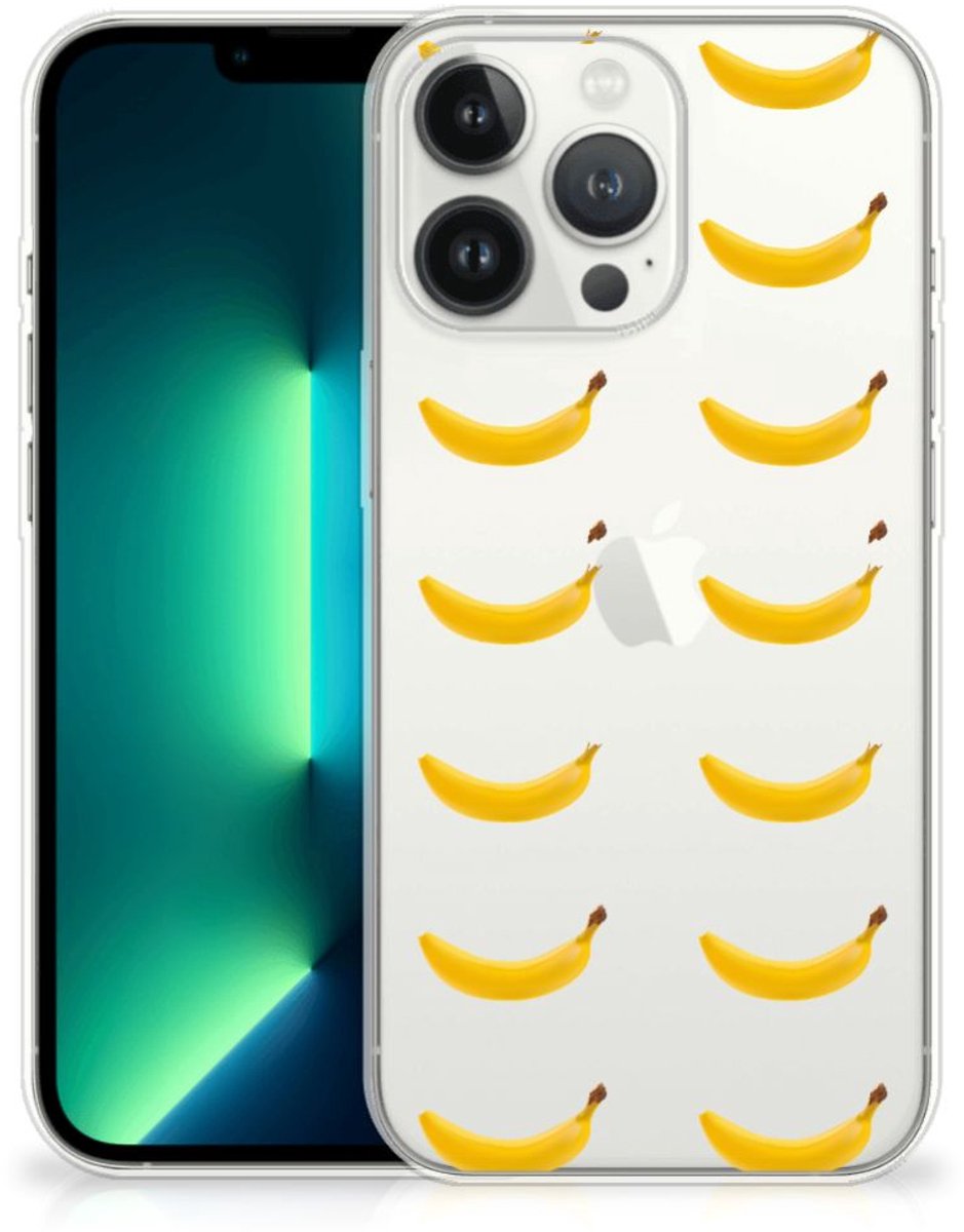 Back Cover voor iPhone 13 Pro Max Siliconen Case Banana