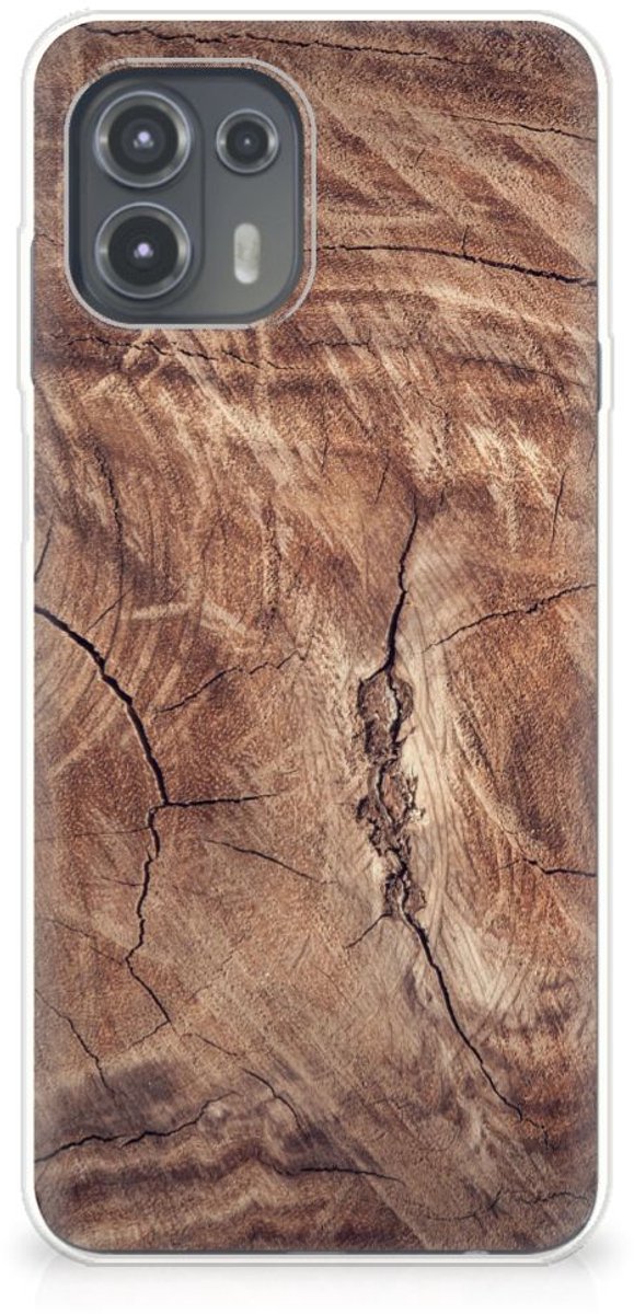 Motorola Edge 20 Lite Bumper Hoesje Tree Trunk