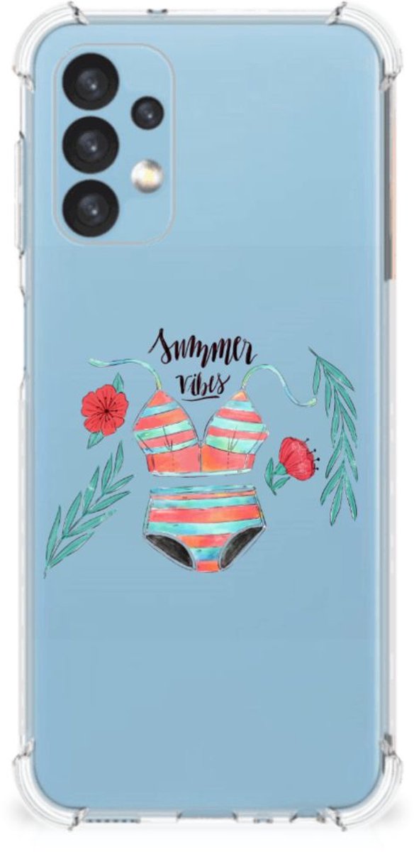 TPU Case Anti-Shock voor Samsung Galaxy A13 (4G) Stevig Bumper Hoesje Boho Summer