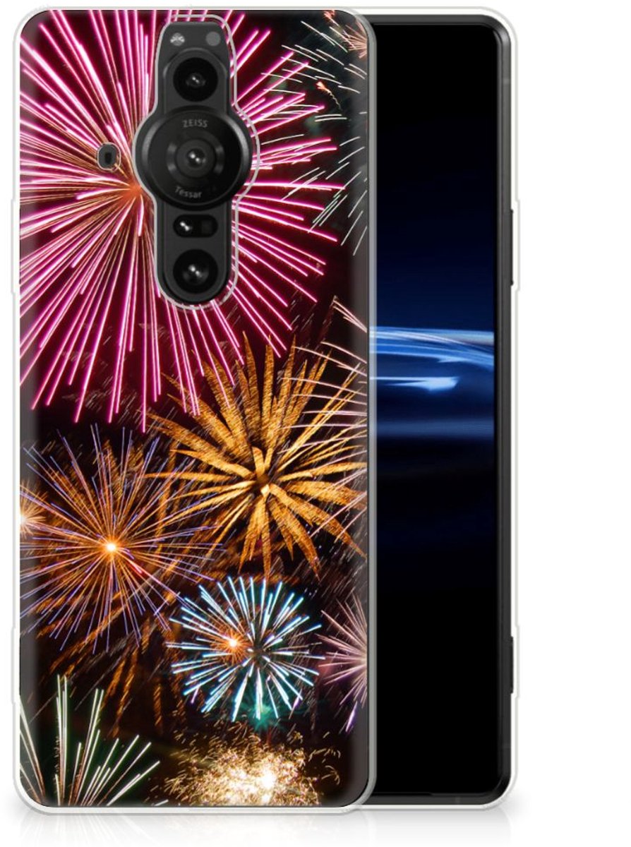 Sony Xperia Pro-I Silicone Back Cover Vuurwerk