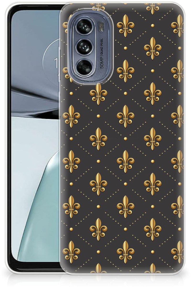 Motorola Moto G62 5G TPU bumper Franse Lelie