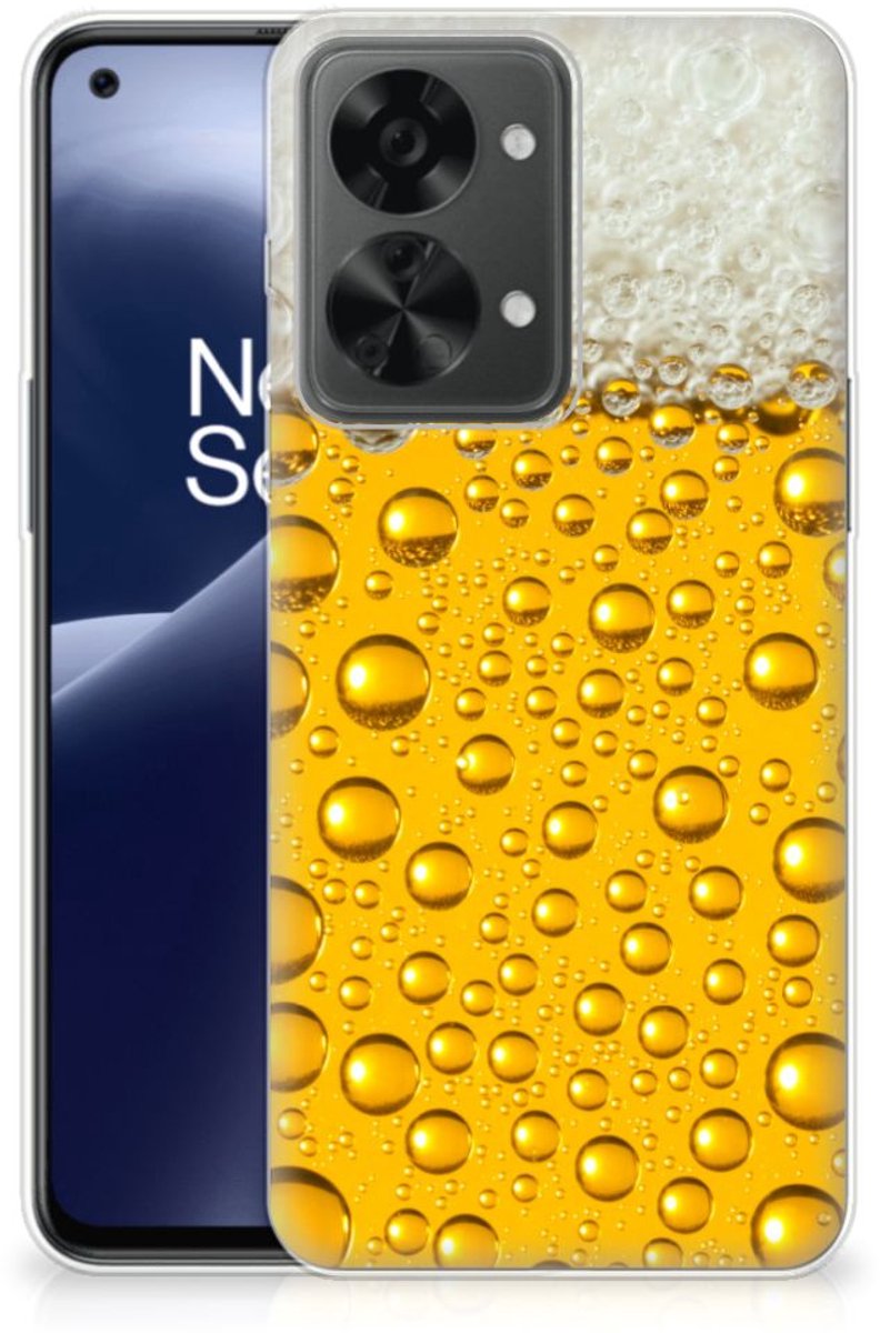 OnePlus Nord 2T Siliconen Case Bier
