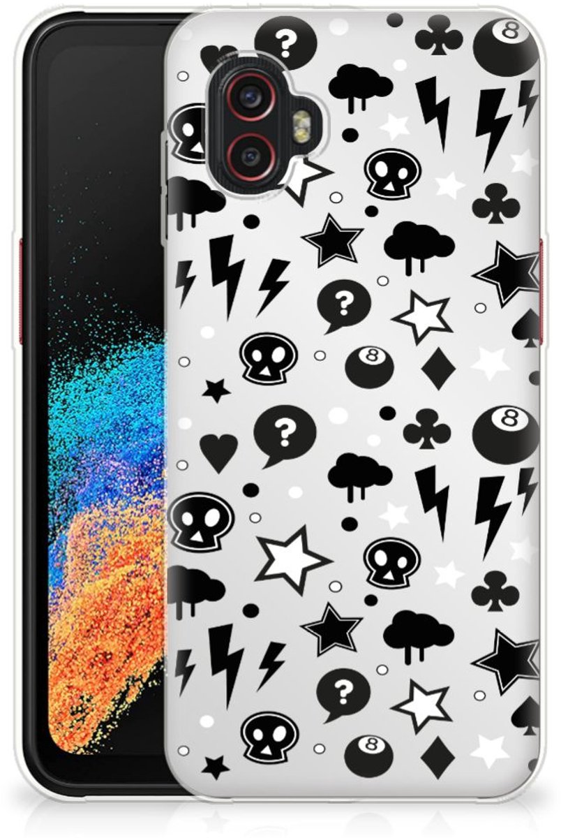 Silicone Back Case Samsung Galaxy Xcover 6 Pro Silver Punk