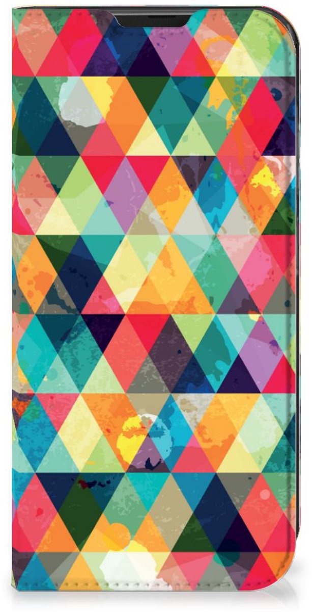 Samsung Galaxy Xcover 6 Pro Hoesje met Magneet Geruit