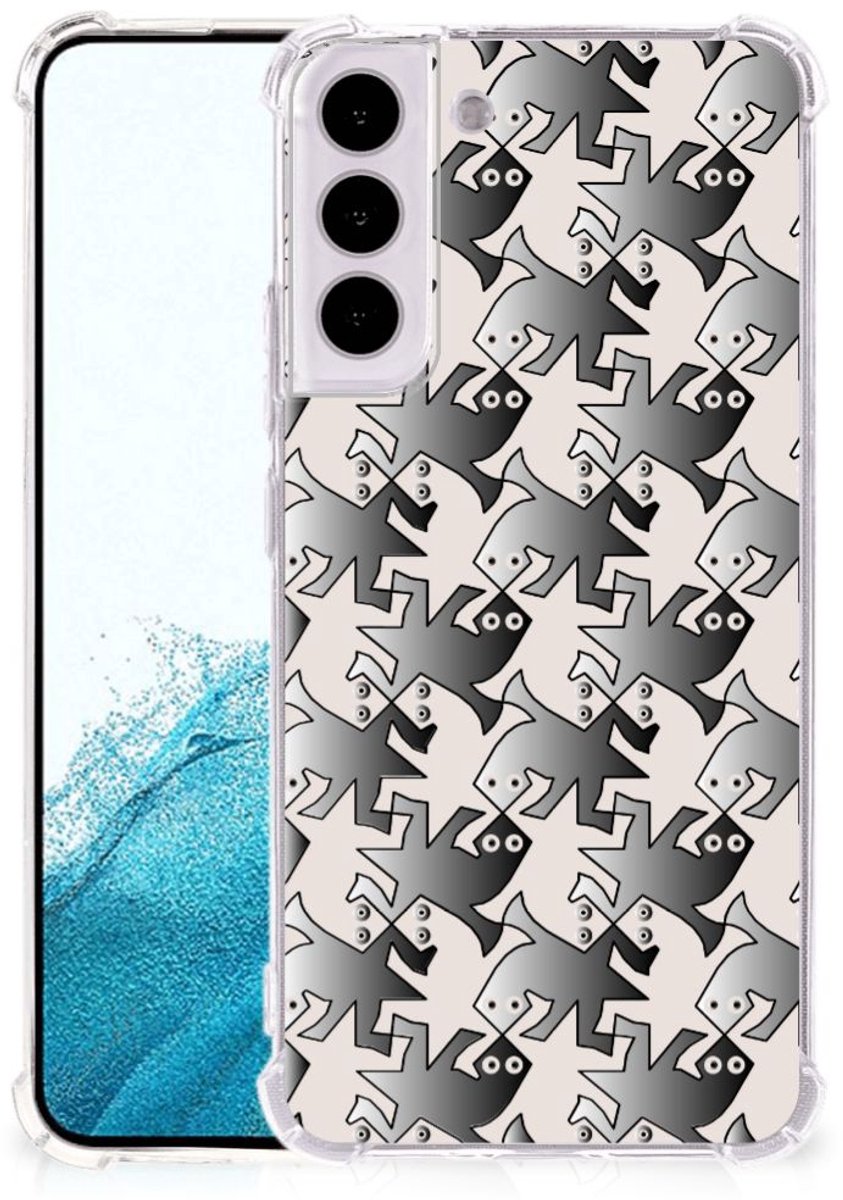 Samsung Galaxy S22 Plus Case Anti-shock Salamander Grey