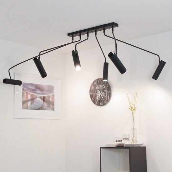 Licht-Erlebnisse Deckenstrahler Aus Echt-Messing – 3x GU10, Schwenkbar, 33 Cm Breite, Moderner Spot Fürs Wohnzimmer