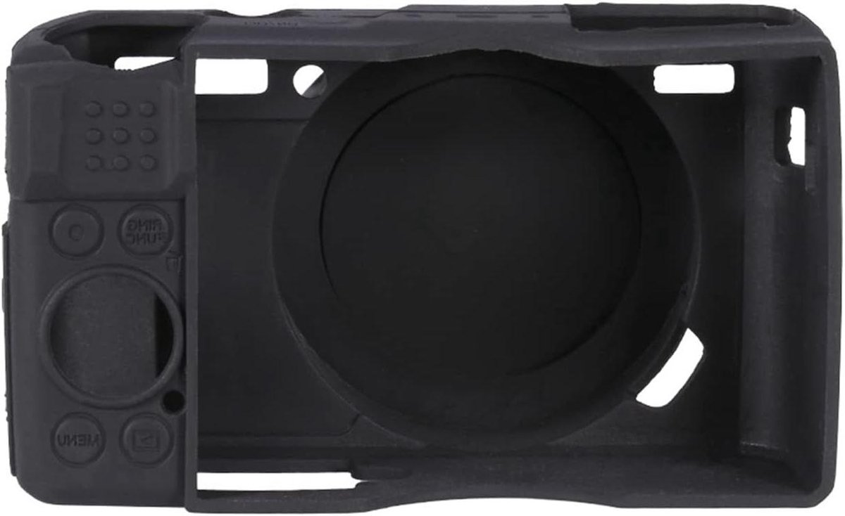 Camera Case for Canon G7XII / G7X Mark II - Light and Soft Silicone Protective Cover (Black)