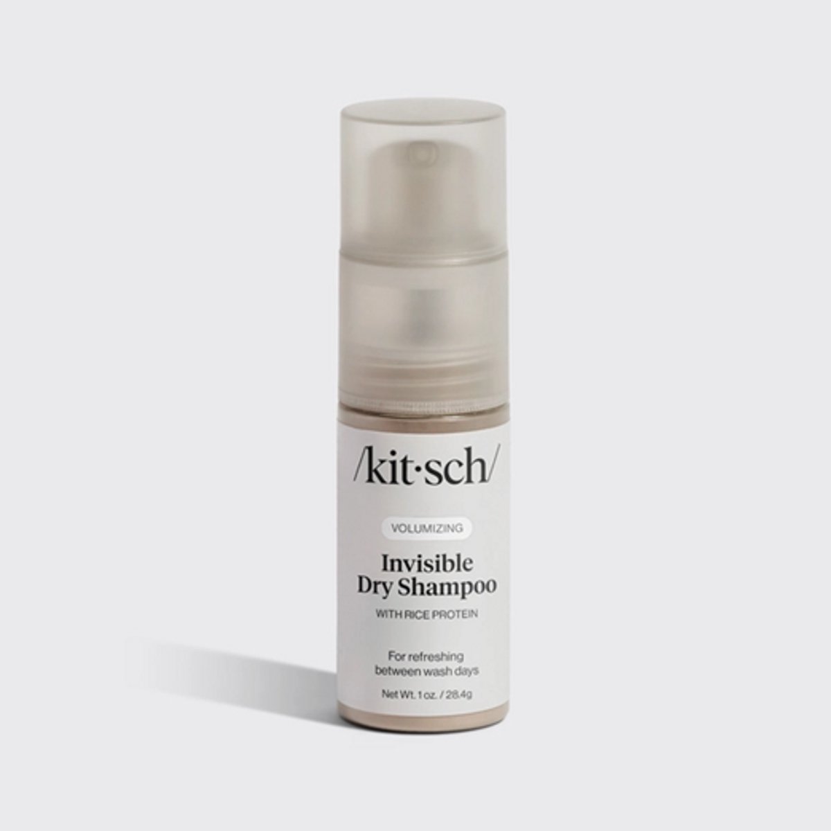 Kitsch | Droog Shampoo | Rijst Proteïne | Spray | Doorzichtig | Volumizing | Volume