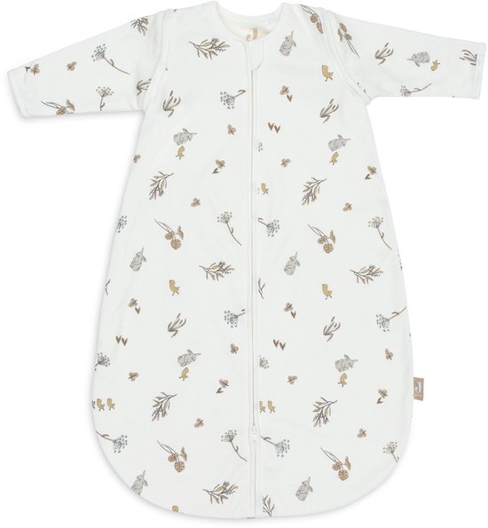 Jollein Baby Slaapzak Zomer Jersey Met Afritsbare Mouw 90cm - Rond - Riverside - Zomerslaapzak