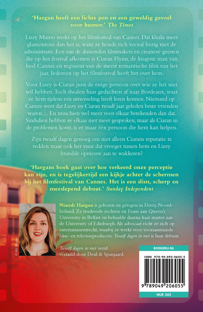 Twaalf dagen in mei - back cover