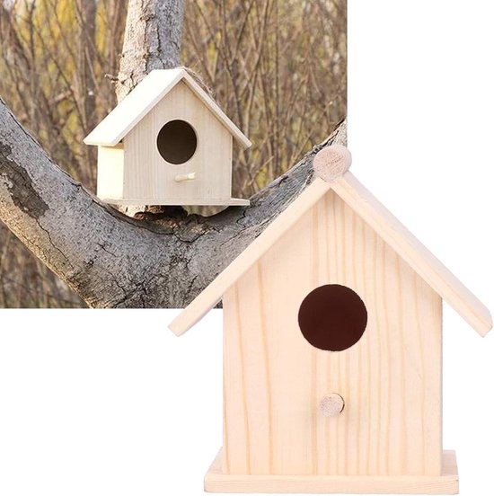 Nichoir - Nichoir en bois brut pour Jardin - Kit