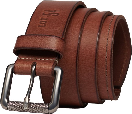 Men's - Badgeman Belt Gift Box in Tan Brown