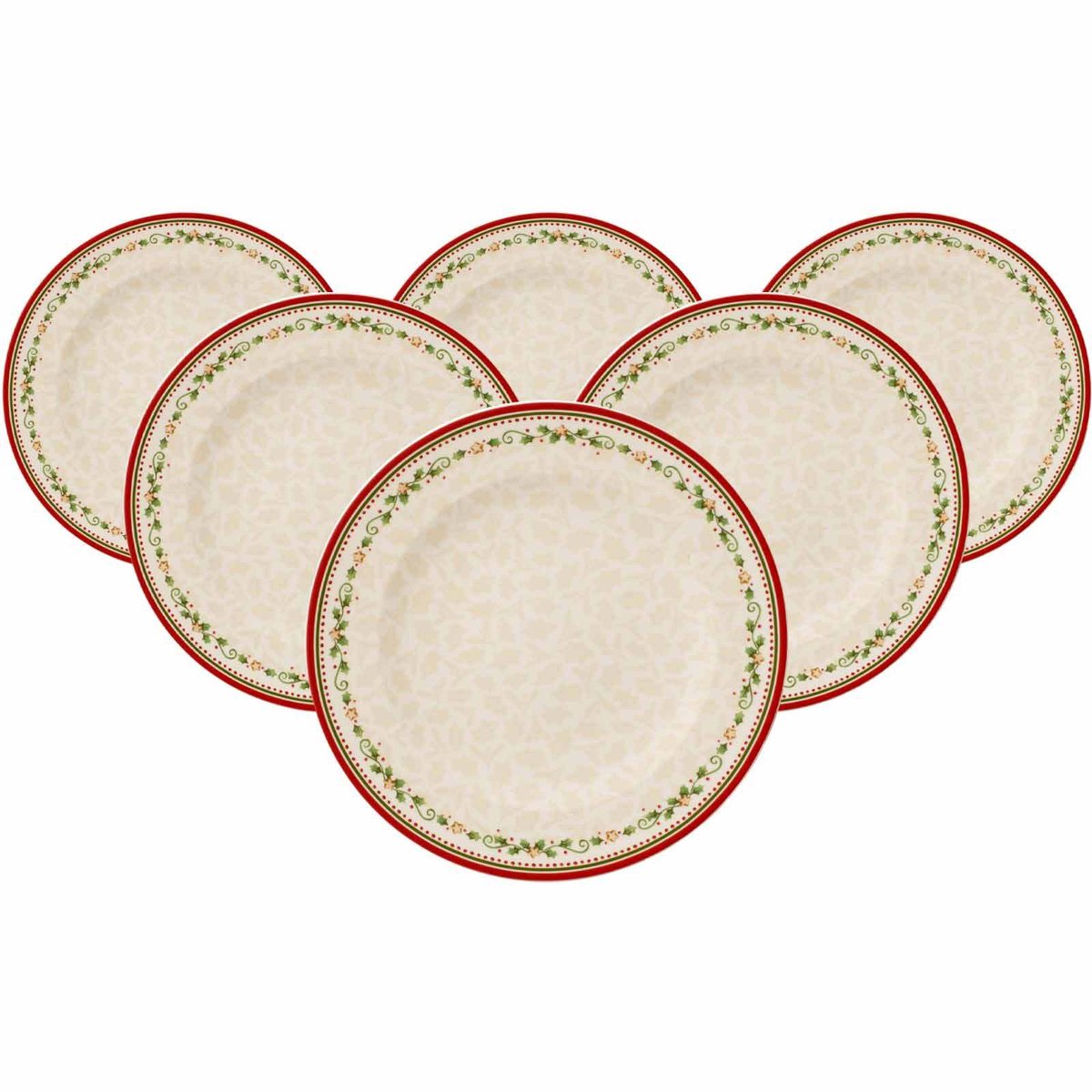 Speiseteller Sternschnuppe Winter Bakery Delight ø 27,4 cm Set van 6