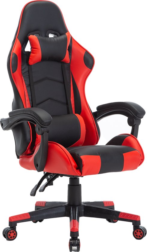 Alora Gaming stoel X-TREME - Rood - Met Nekkussen & - Alora - €69,99