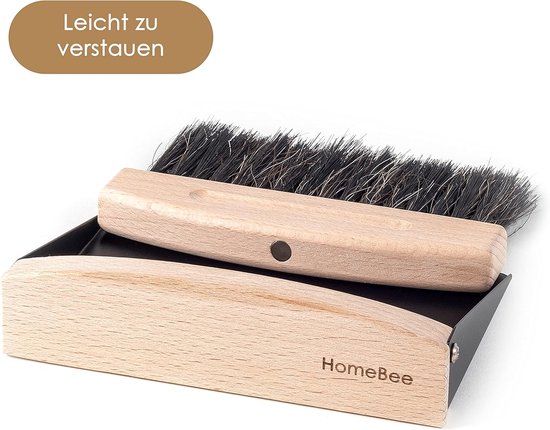 DNDGDLUA Kleine reinigingsset, bezem en veegschep set, schep