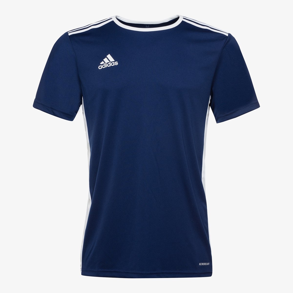 Adidas Entrada 18 Trikot Heren Sportshirt - Dark Blue/Wit - Maat S