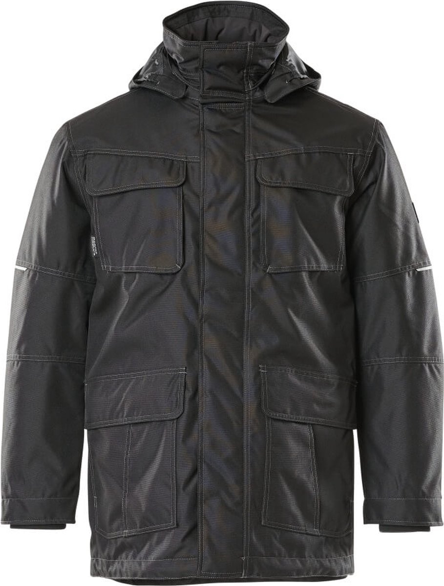 Mascot Dayton Parka – Wind- en Waterdichte Werkjas – Zwart maat XL