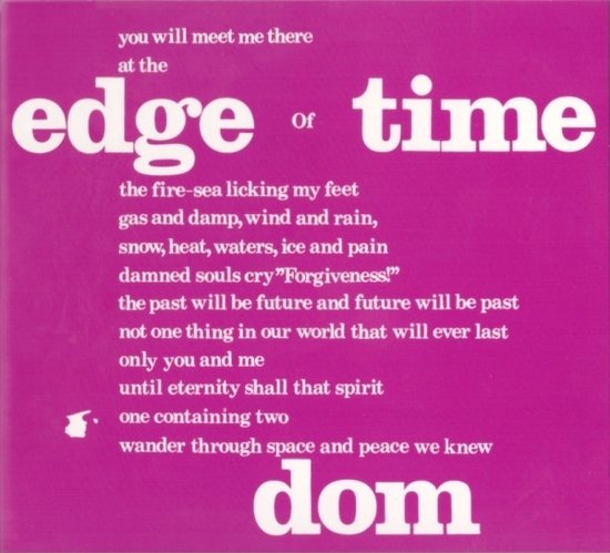 Dom - Edge Of Time (LP)