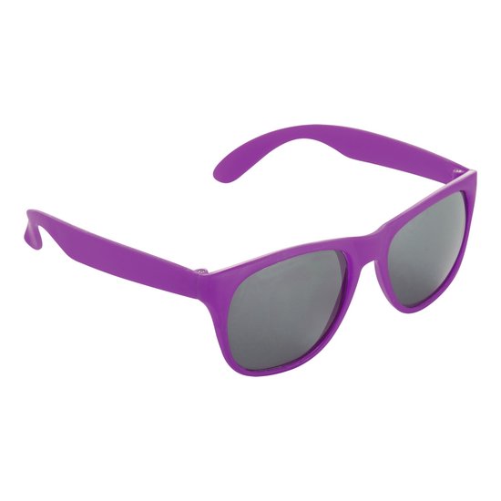 Party zonnebril - fuchsia roze - kunststof - UV400 - verkleedbril voor volwassenen van RelaxxNow — afbeelding 5