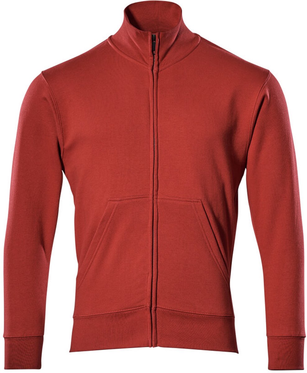 Mascot Crossover Sweatshirt met rits 51591-970 - Rood - XS