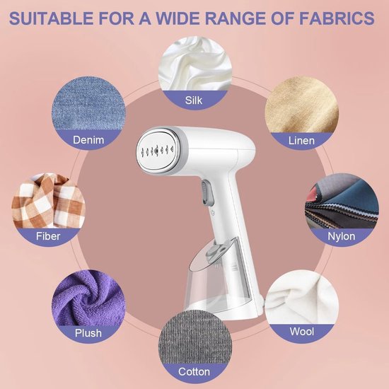 Cleanforce Kledingstomer met Afneembare watertank: Reisvriendelijk - 1 – De Gadgetwinkel