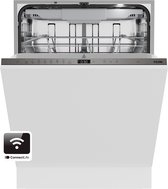 ETNA VW342CP – Volledig geïntegreerde vaatwasser – 16 couverts – Energieklasse A -10% – 42 dB – Nachtprogramma – ConnectLife – Automatische deuropening – 60 cm