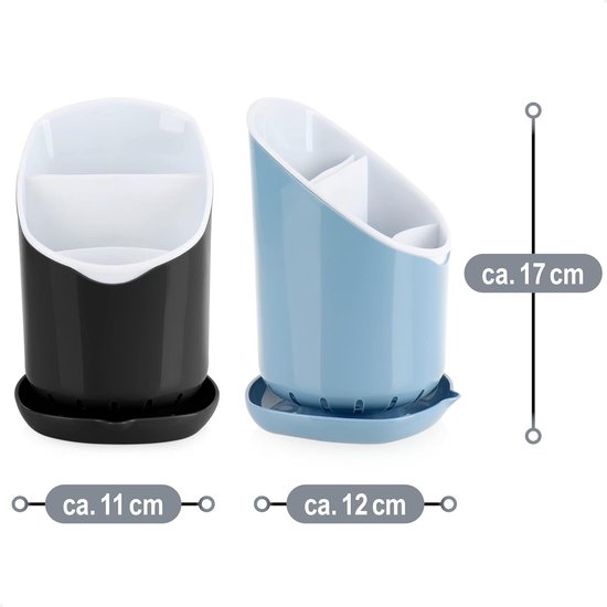 Porte-couverts pratique en deux parties Goodivery ® pour la Cuisine et la restauration