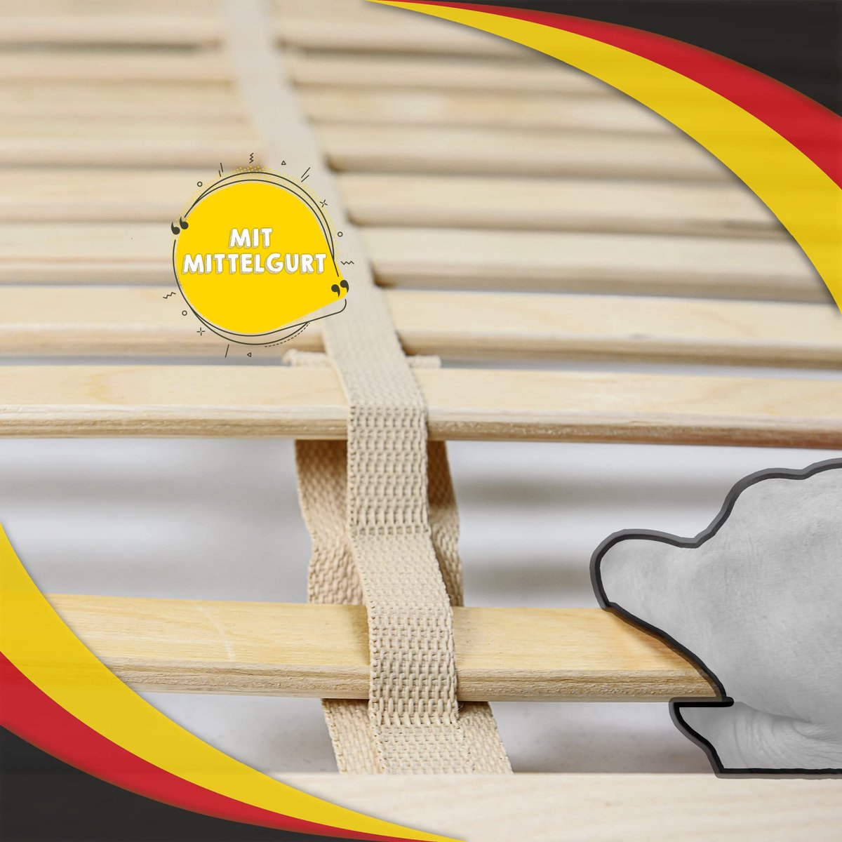 vidaXL - Bedframe - Wit - Massief Grenenhout - 90x200 cm