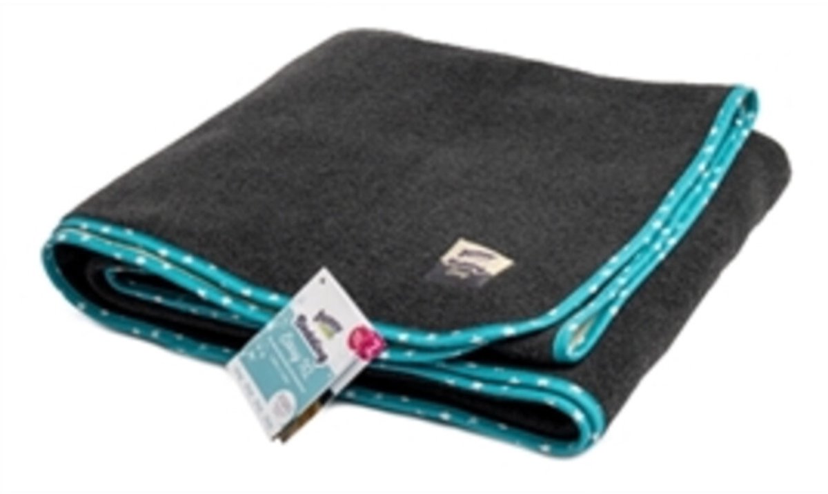145x145 cm Bunny nature bunnybedding easy strooiselmat turquoise xl
