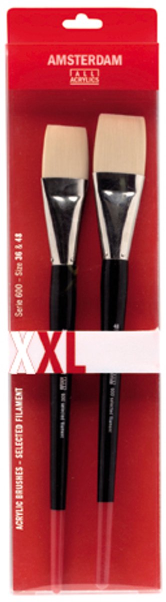 Amsterdam Penselenset serie 600, XL (18-24) - synthetisch plat — afbeelding 6