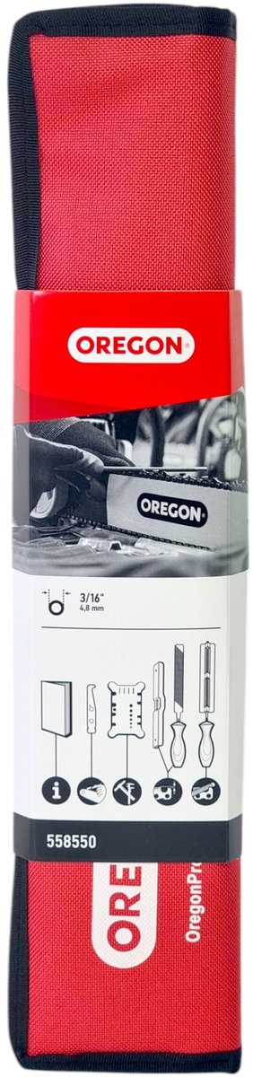 Oregon Serie - Kettingzaagslijper Set - 4,8mm - Inclusief Etui - Onderhoudskit