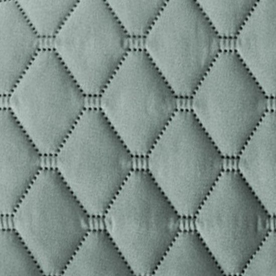 Couvre-lit Blumtal 170 x 210 cm - Certifié Oek-TEX - Pour lits 90 x 200 cm - Couvre-lit pour lit et canapé - Vert menthe