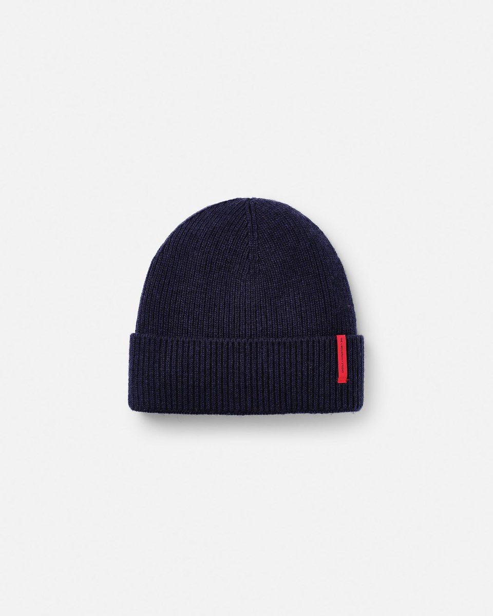 The Mountain Studio Cashmere Mix Rib Beanie