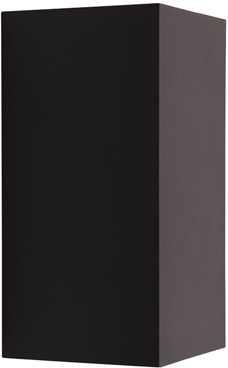 Olucia - DION - Wandlamp - Zwart - Vorm: Rechthoek