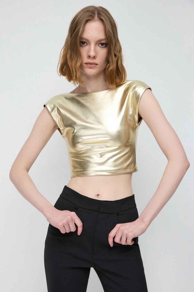 Top de base brillant sans dos