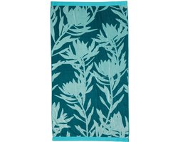 KAAT Amsterdam Bermuda Strandlaken - 100x180 cm - Blauw Groen