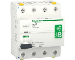 Schneider Differentieel 4P 40A 30Ma Type B-Ev - A9Z51440