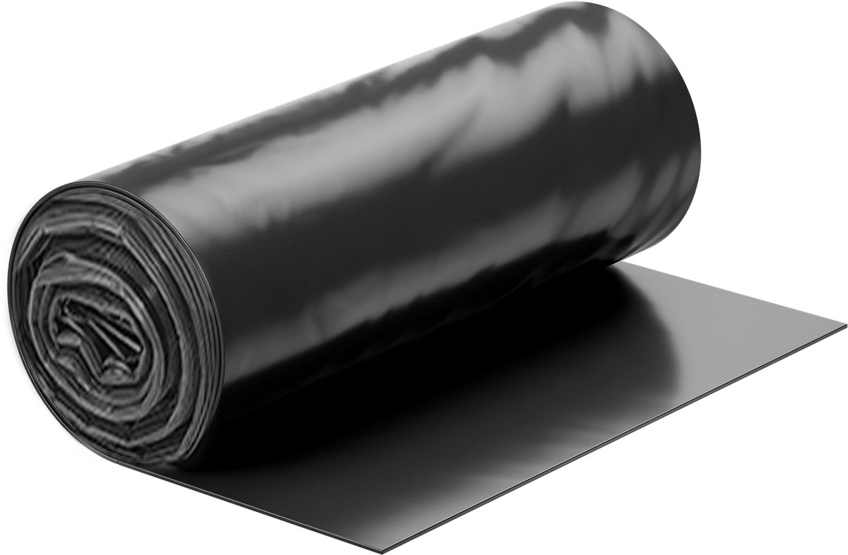 3 × 50 Ft Kunststoffilm, Van 0.1 mm Dik Polyethyleen, Slijtvast Zeildoek, Is Scheurbestendig En Bestand Tegen Extreme Weersomstandigheden, Zwart