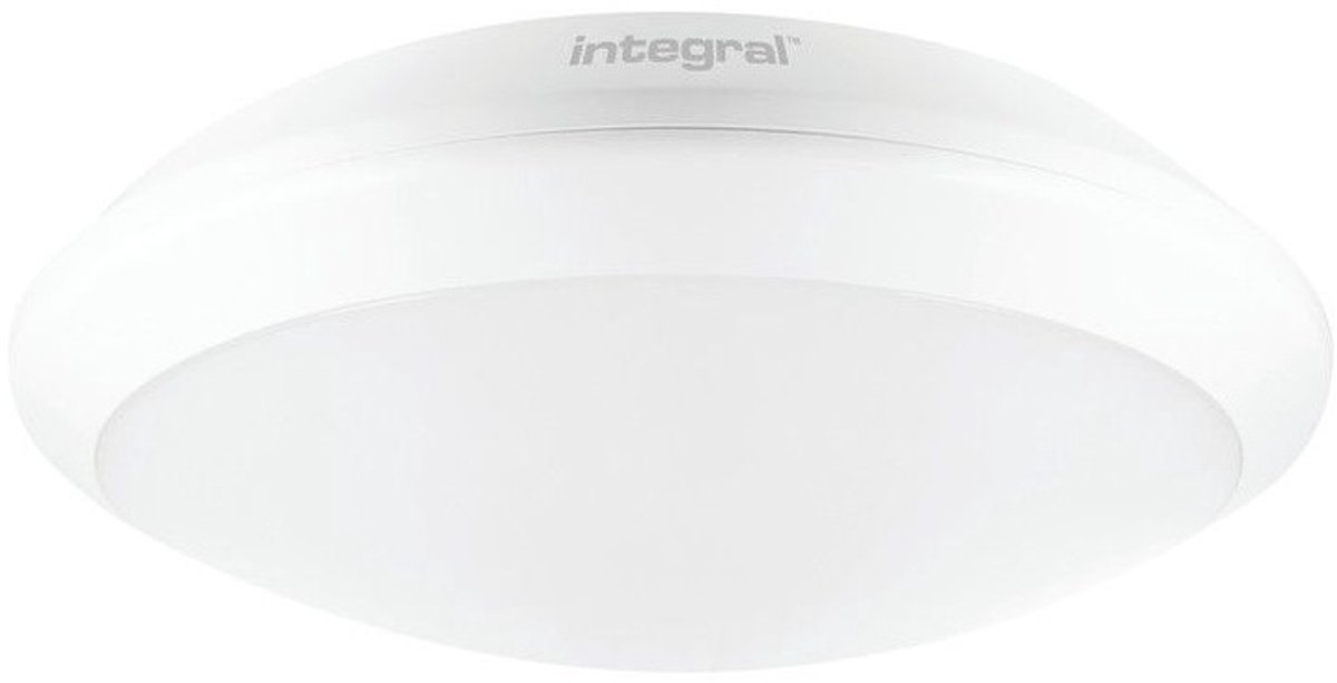 Integral LED Plafondlamp met sensor en noodverlichting 24W 2400lm 4000K Koel Wit IP66 Buitenlamp | Geen fitting | 24 watt | 35.000 Branduren