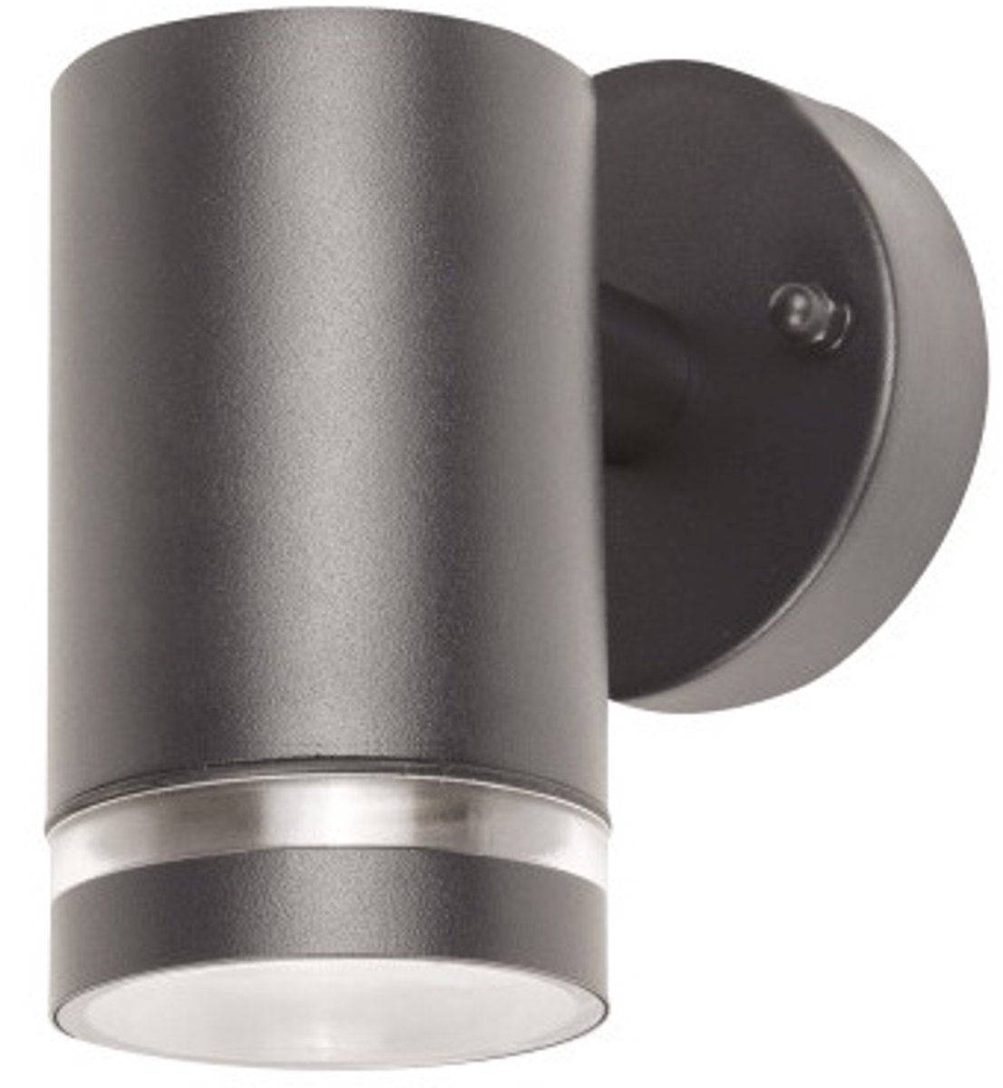 Integral wandlamp Antraciet IP65 voor 1x GU10 LED lamp (niet inbegrepen) Buitenlamp | GU10 | Max 1x 5W exclusief