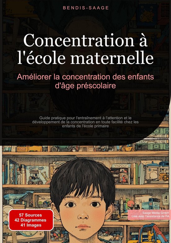 Concentration à l'école maternelle: Améliorer la concentr ... - cover