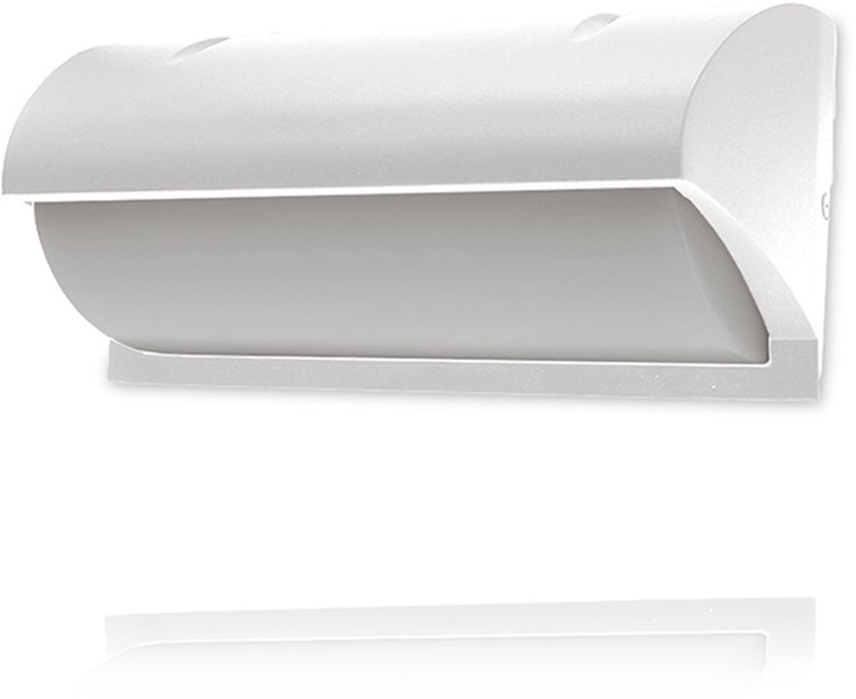 LED Bulkhead Juliet Wit 12W 3000K Warm Wit 960lm IP54 Buitenlamp | Geen fitting | 12 watt | 50.000 Branduren