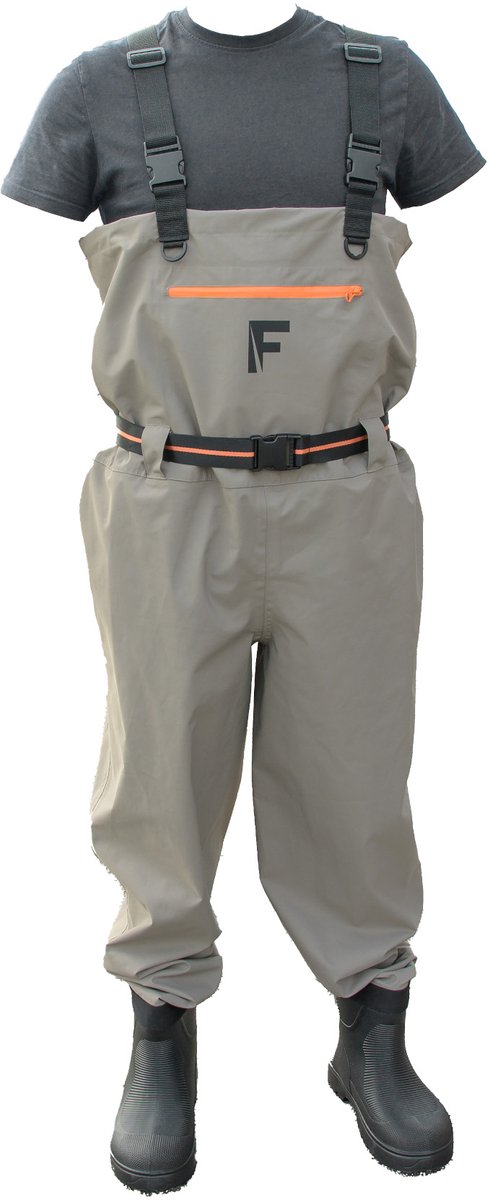 Fladen Breathable Wader Rockgrip Waadpak 46-47 | Waadpak